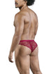 CandyMan 99868 Lace Briefs Color Wine